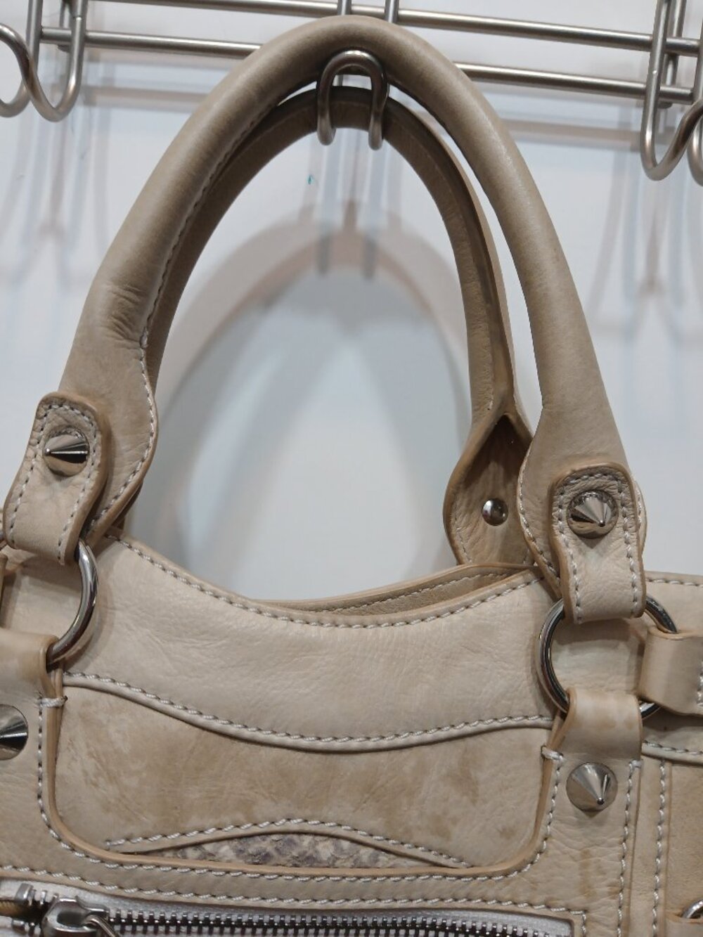 Sam Edelman Python Satchel - Picture 4 of 9